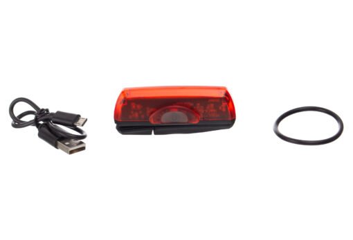 ÉCLAIRAGE ARRIÈRE NEATT 50 LUMENS USB NOIR – Image 2