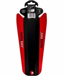 GARDE BOUE ARRIÈRE MUCKY NUTZ BUTT FENDER NOIR ROUGE