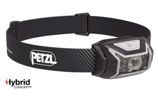 LAMPE FRONTALE PETZL ACTIK CORE GRIS FONCÉ