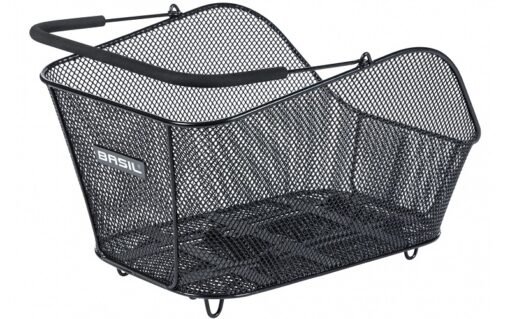 PANIER VÉLO ARRIÈRE BASIL ICON M MIK NOIR