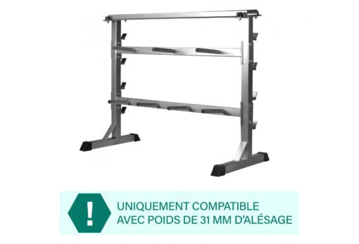 RACK DE RANGEMENT POUR POIDS ET HALTÈRES 30/31MM – Image 2