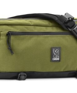 SAC EN BANDOULIÈRE CHROME KADET VERT NOIR
