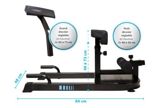 SQUAT MACHINE FORTIUS APPAREIL DE MUSCULATION MULTIFONCTION – Image 6