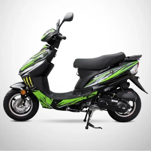 Scooter 50cc 4T SPIRO 50 JIAJUE Vert – Image 3