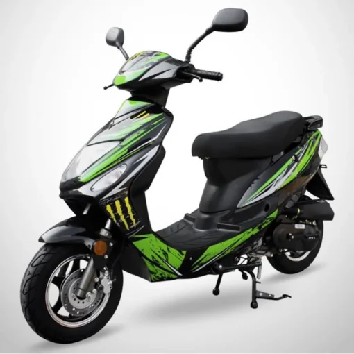 Scooter 50cc 4T SPIRO 50 JIAJUE Vert – Image 4