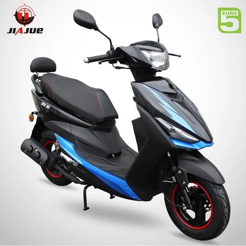 Scooter 50cc 4T SRX 50 JIAJUE Noir - Bleu