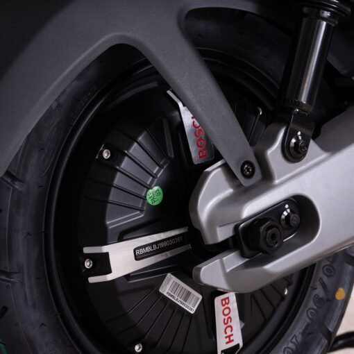 Scooter Electrique Sans Permis NIU MQi+ Sport gris – Image 4