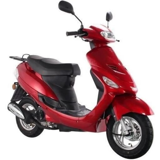 Scooter Euro5 Urban Star 4T - 50 cc - Rouge bordeaux