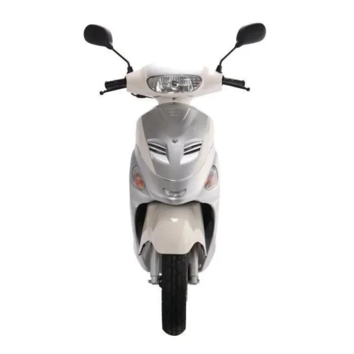 Scooter Euro5 Urban Star 4T - 50 cc - blanc et argent – Image 2