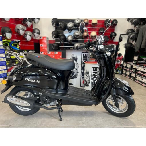 Scooter Oldies 50cc Noir brillant - Euro 4