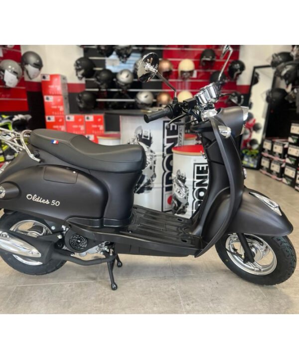 Scooter Oldies 50cc Noir mat - Euro 4