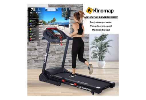 TAPIS DE COURSE CONNECTÉ - 18KM/H - CARE - JOG RUNNER - KINOMAP – Image 6