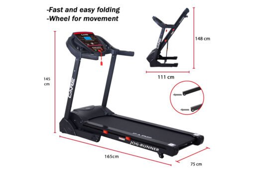TAPIS DE COURSE CONNECTÉ - 18KM/H - CARE - JOG RUNNER - KINOMAP – Image 4