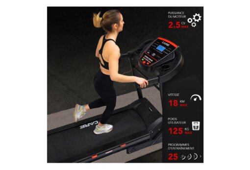 TAPIS DE COURSE CONNECTÉ - 18KM/H - CARE - JOG RUNNER - KINOMAP – Image 3