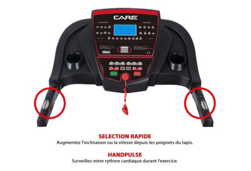 TAPIS DE COURSE CONNECTÉ - 18KM/H - CARE - JOG RUNNER - KINOMAP – Image 2