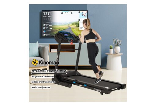 TAPIS DE COURSE CONNECTÉ INCLINABLE - 25 PROGRAMMES – Image 2