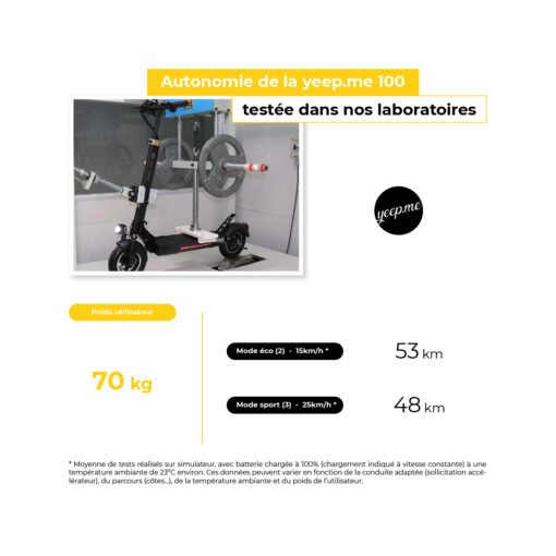 Trotinette électrique yeep.me 100 – Image 3