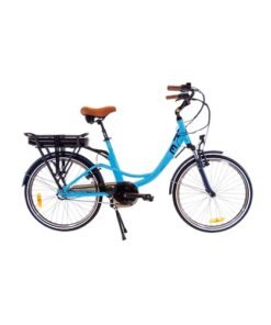Vélo de Ville Électrique Moovin Cool N3 24" Bleu